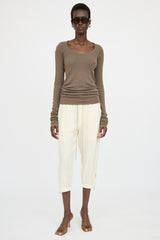 Rick Owens Lilies Scrunch Top