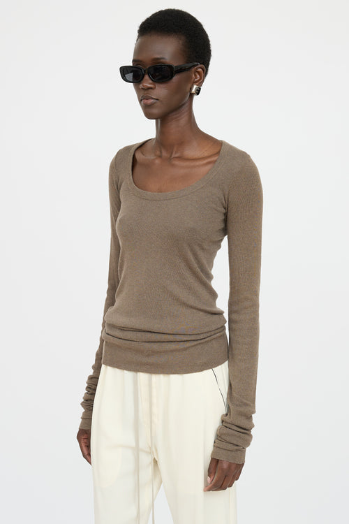 Rick Owens Lilies Scrunch Top