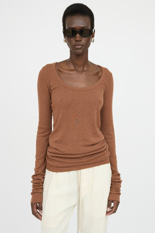 Rick Owens Lilies Scrunch Top