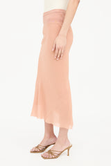 Rick Owens Bias Midi Skirt