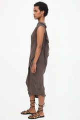 Rick Owens SS 2008 Mesh Cowl Dress