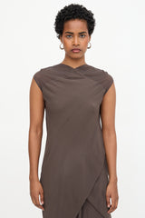 Rick Owens SS 2008 Mesh Cowl Dress