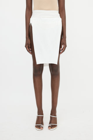 Rick Owens SS 2018 Jersey Loincloth Skirt