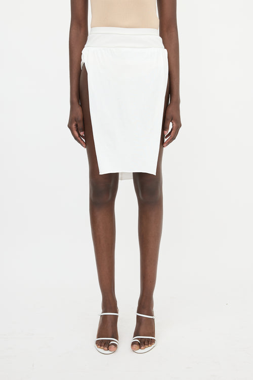 Rick Owens SS 2018 Jersey Loincloth Skirt