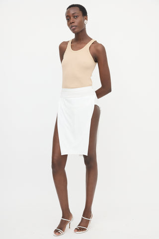 Rick Owens SS 2018 Jersey Loincloth Skirt