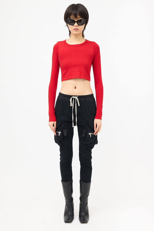 Rick Owens Spring 2024 Cropped Top