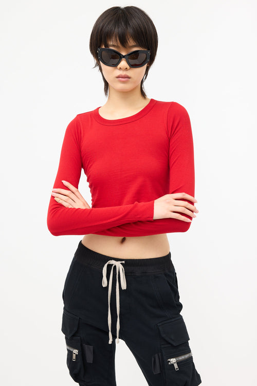 Rick Owens Spring 2024 Cropped Top