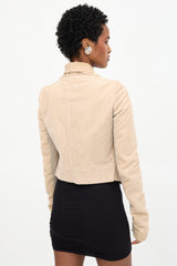 Rick Owens 2002 Corduroy Shawl Jacket