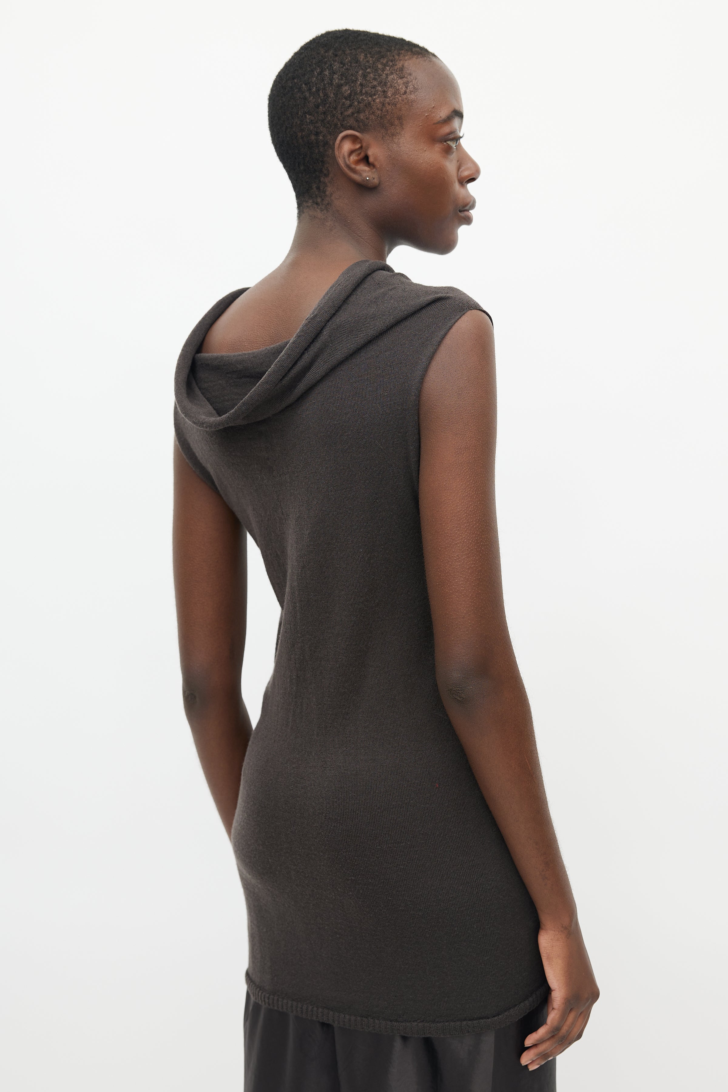 rick owens brown dress Buy Rib Maxi - 04 At 64% Off a material that challenges convention while delivering structure and a subtle sheen Rick Owens Wrap Midi Dress