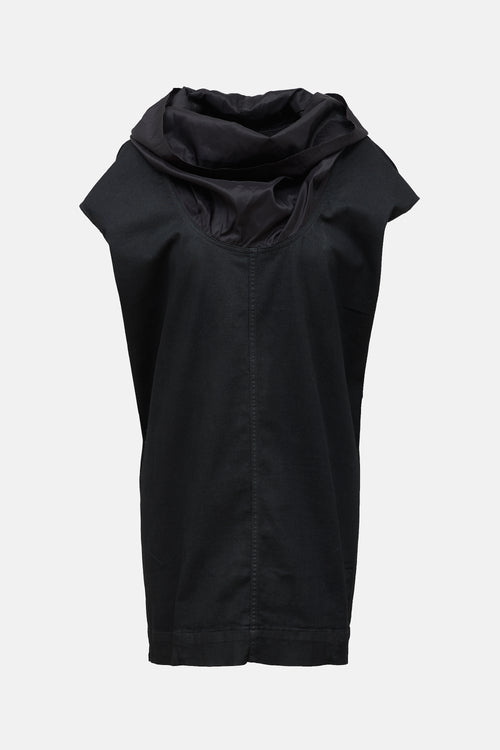 Rick Owens DRKSHDW Coated Denim Dress