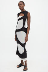 Rick Owens DRKSHDW Jersey Cutout Dress