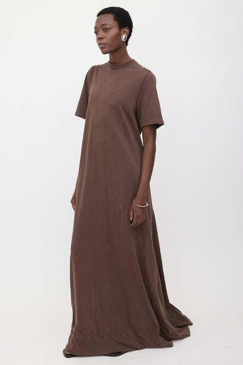 Rick Owens DRKSHDW Maxi T-Shirt Dress