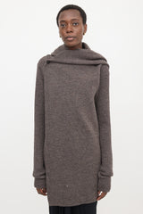 Rick Owens FW 2013 Wool Hooded Cardigan