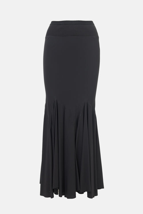 Rick Owens FW 2022 Godet Maxi Skirt