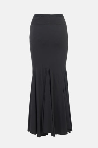 Rick Owens FW 2022 Godet Maxi Skirt