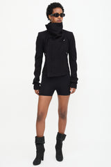 Rick Owens FW 2023 Wool High Neck Jacket