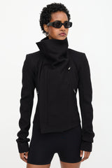 Rick Owens FW 2023 Wool High Neck Jacket