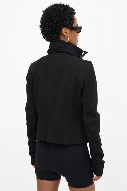 Rick Owens FW 2023 Wool High Neck Jacket