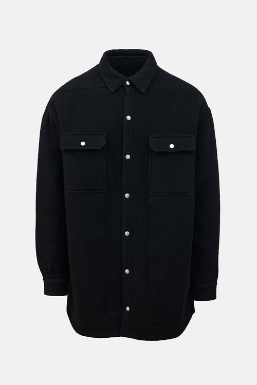 Rick Owens FW 2023 Wool Over Shirt