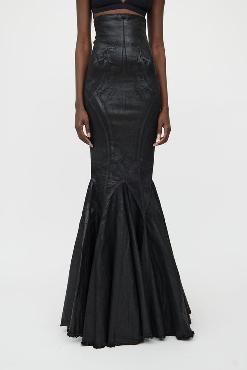 Rick Owens FW21 Black Skirt