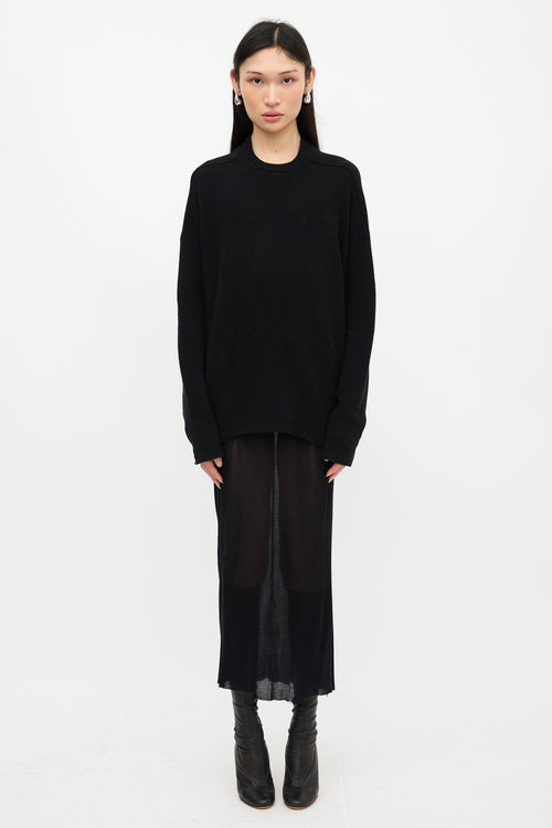 Rick Owens Fall 2022 Cashmere Sweater