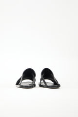Rick Owens Leather Cut Out Sandal