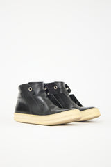 Rick Owens Leather Island Dunk Sneaker
