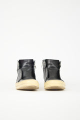Rick Owens Leather Island Dunk Sneaker