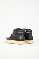 Rick Owens Leather Island Dunk Sneaker