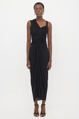 Rick Owens Lilies Asymmetrical Draped Dress