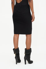 Rick Owens Lilies Jersey Bias Skirt