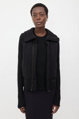 Rick Owens Lilies Jersey Padded Jacket