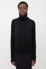 Rick Owens Lilies Jersey Padded Jacket
