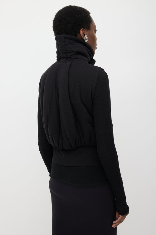 Rick Owens Lilies Jersey Padded Jacket