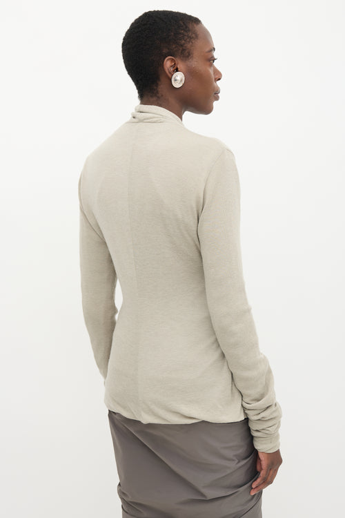 Rick Owens Lilies Wrap Cardigan