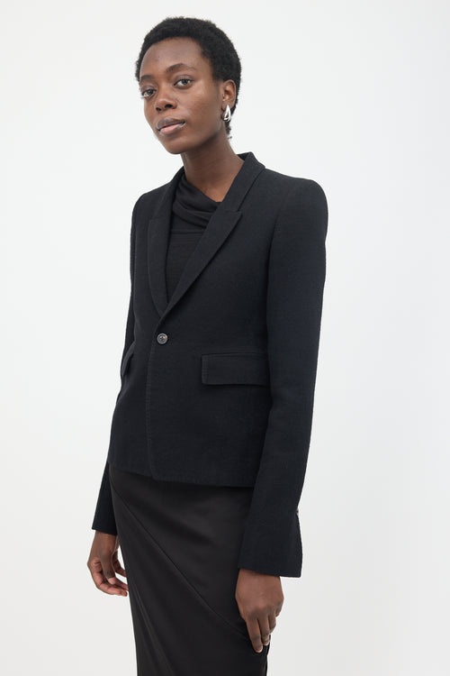 Rick Owens Performa Single Button Blazer