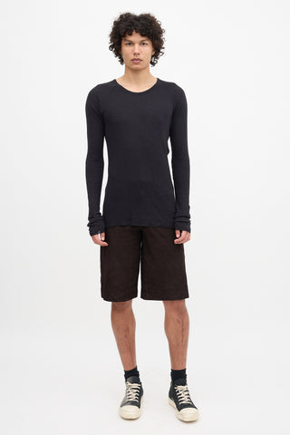 Haider Ackermann Ribbed Top