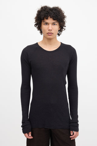 Haider Ackermann Ribbed Top