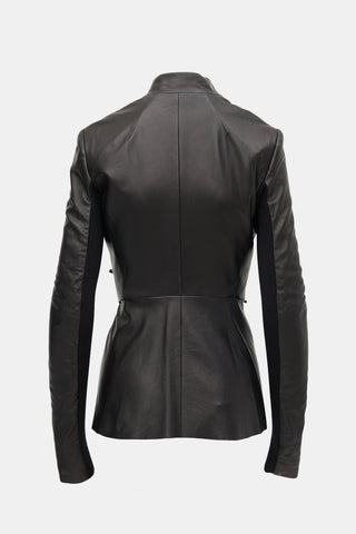 Rick Owens SS 2025 Leather Jacket