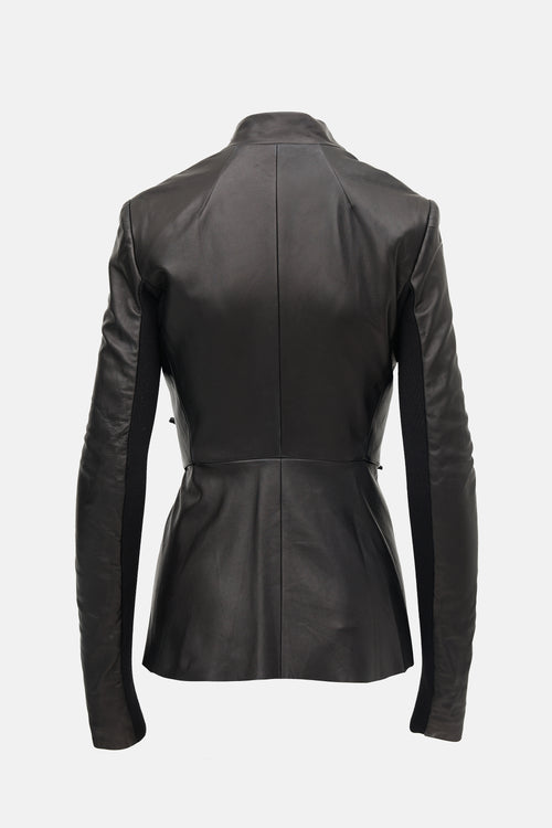Rick Owens SS 2025 Leather Jacket