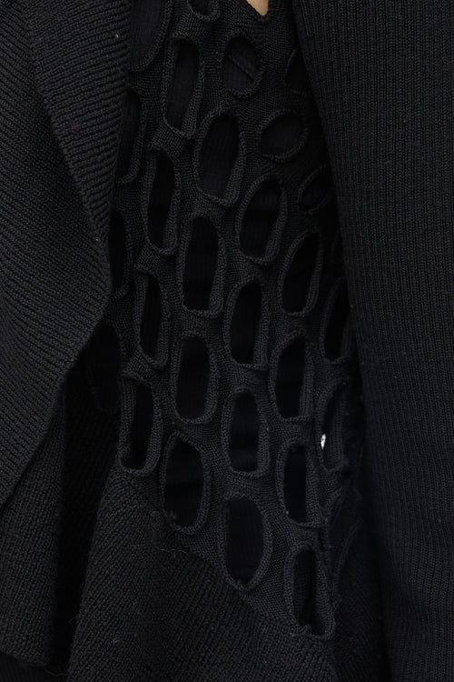 Rick Owens SS 2008 Hole Cardigan