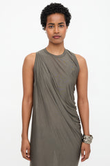 Rick Owens SS 2012 Silk Drape Dress