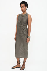 Rick Owens SS 2012 Silk Drape Dress