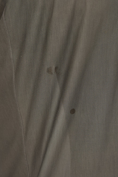 Rick Owens SS 2012 Silk Drape Dress