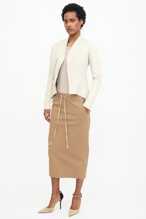 Rick Owens SS 2013 Pillar Skirt