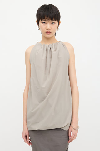 Rick Owens SS 2015 Nylon Balloon Blouse