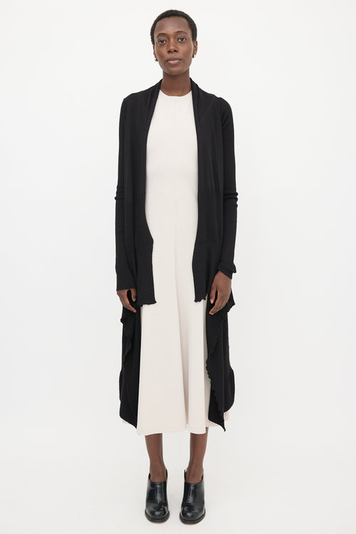 Rick Owens SS 2021 Wool Long Cardigan