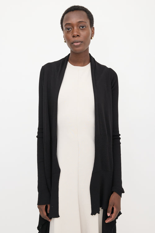 Rick Owens SS 2021 Wool Long Cardigan