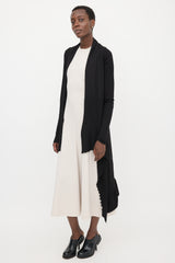 Rick Owens SS 2021 Wool Long Cardigan