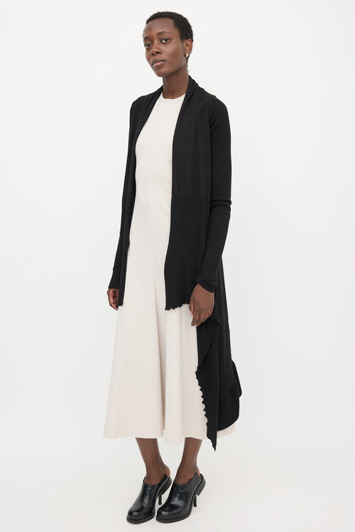 Rick Owens SS 2021 Wool Long Cardigan
